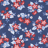 Star Spangled Memorial Flowers Twilight by April Rosenthal of Prairie Grass for Moda Fabrics | 24170 13