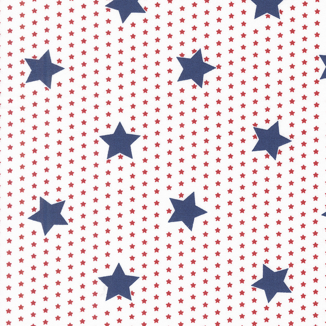 Star Spangled Salute Stars Patriotic by April Rosenthal of Prairie Grass for Moda Fabrics | 24171 11