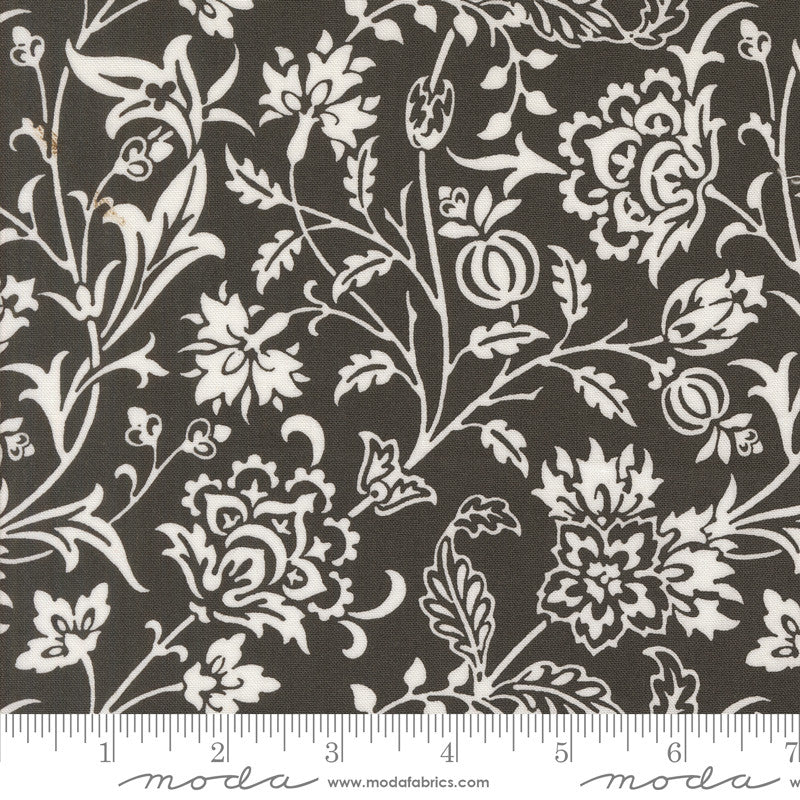 Agatha Road Harvest Floral Midnight Yardage by Fig Tree & Co for Moda Fabrics | 35410 15