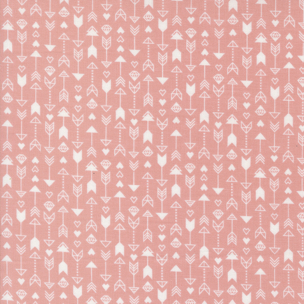 Love Blooms Arrow Stripes Blush Yardage by Lella Boutique for Moda Fabrics | 5222 14