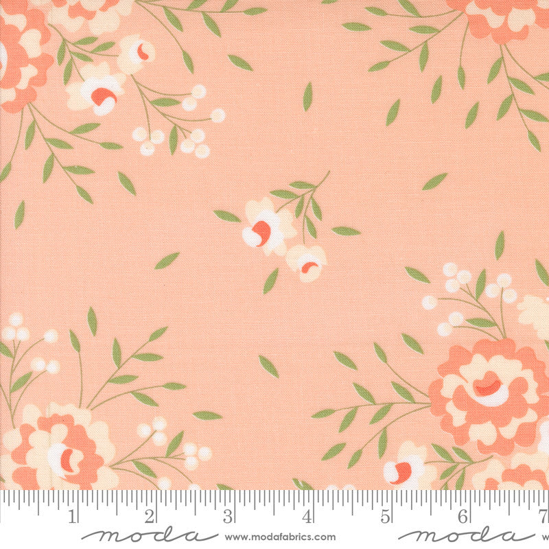 Abloom Springtime Rose Bubble Gum Yardage by Corey Yoder for Moda Fabrics | 29210 13