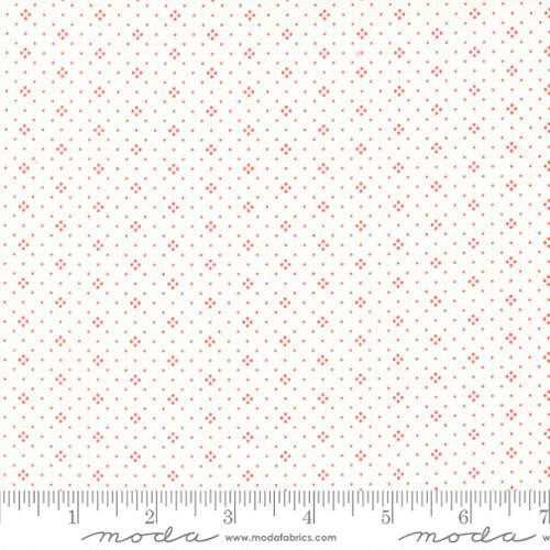 Eyelet Ivory Cherry Yardage by Fig Tree for Moda Fabrics | 20488 85