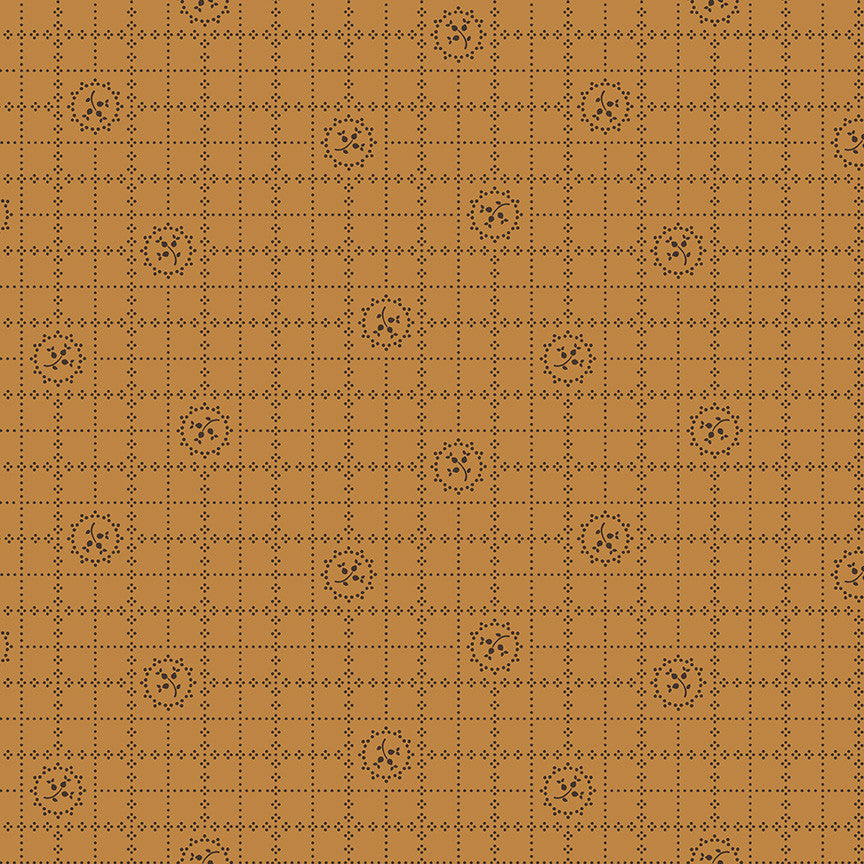 Gentler Times Delicate Butterscotch Yardage by Lori Holt of Bee in My Bonnet For Riley Blake Designs | C16475-BUTTERSCOTCH