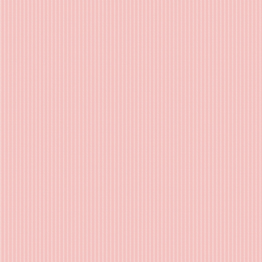 Mary Catherine Stripe Rose Yardage by Amy Smart for Riley Blake Designs | C16708-ROSE
