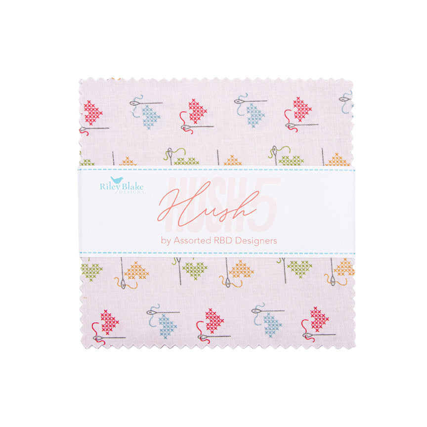 Hush Hush 5 5" Stacker by Assorted Designers for Riley Blake Designs | 42 Pcs | 5-16940-42