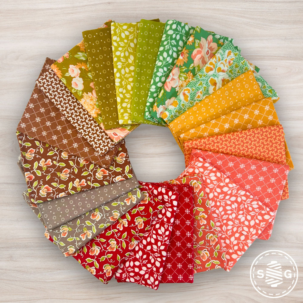 Portofino Custom Fat Quarter Bundle by Fig Tree & Co for Moda Fabrics ...