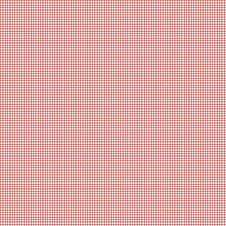 Mary Catherine Gingham Faded Red Yardage by Amy Smart for Riley Blake Designs | C16706-FADEDRED