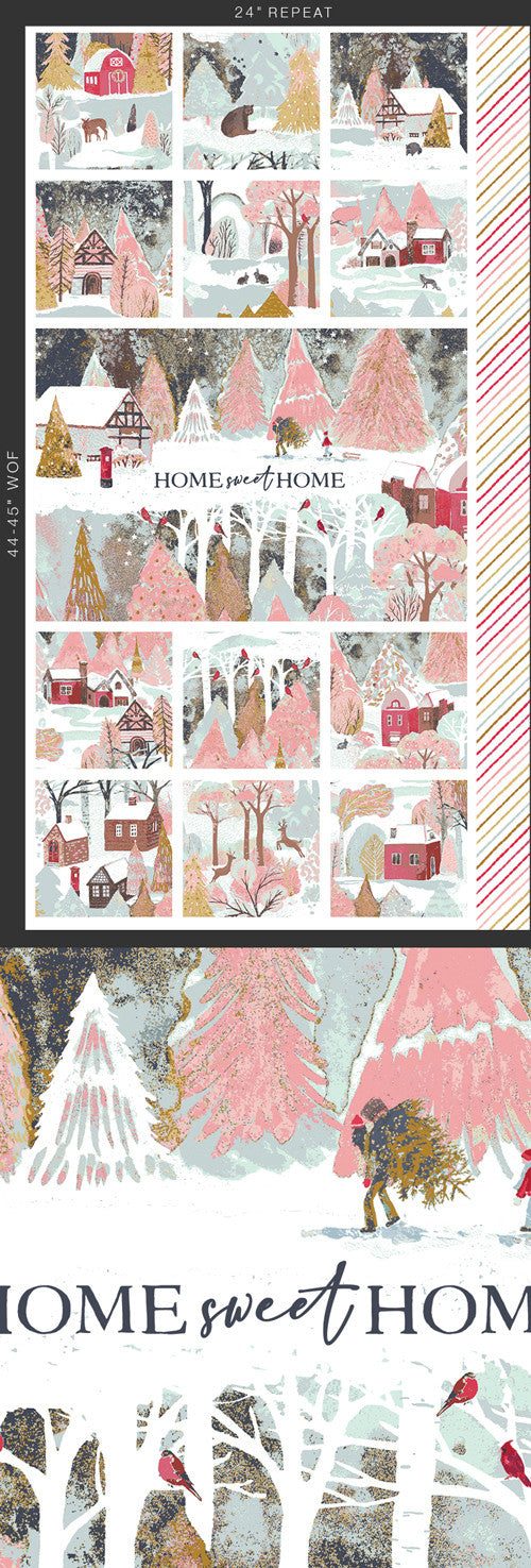 Adventale Welcome Home Panel by Yardage Katarina Roccella for Art Gallery Fabrics | Panel Size 24" x 44" | ADV25916