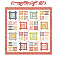 Sunnyside Custom Quilt Kit With Delightfully Yours X by Sherri & Chelsi for Moda Fabrics | Quilt Size 79" x 79"