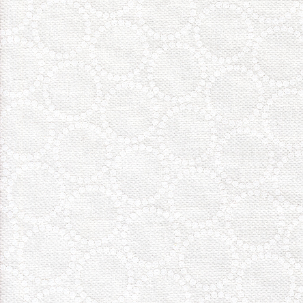 Tiny Christmas Pearl Bracelet Snow White Yardage by Lizzy House for Moda Fabrics | 37136 21