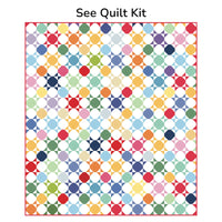 See Quilt Custom Quilt Kit With American Jane Pindots by American Jane for Riley Blake Designs | Size 64" x 72"