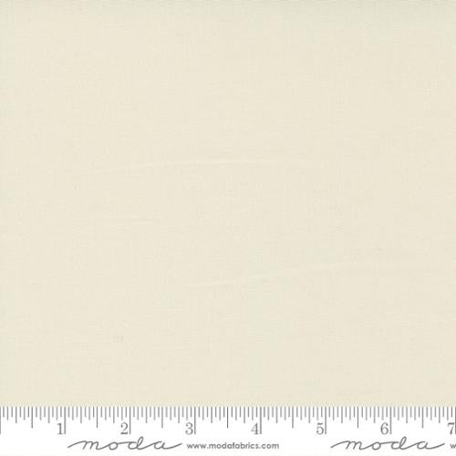 Bella Solids Eggshell Yardage by Moda Fabrics | Solid Quilting Cotton | 9900 281
