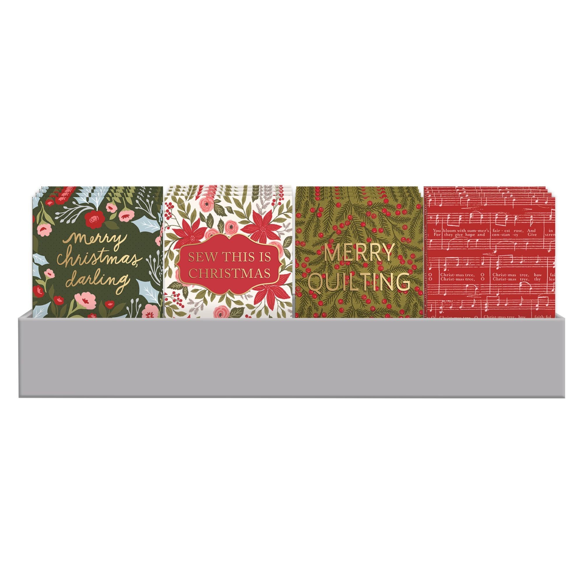 Berry And Pine Notepad by Lella Boutique for Moda Fabrics | 4 Unique Designs
