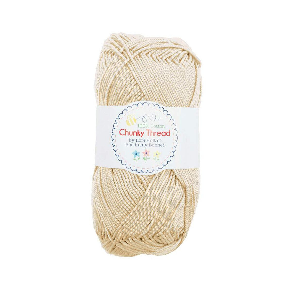 Lori Holt Chunky Thread Chamomile by Lori Holt of Bee in My Bonnett | 100% Cotton Yarn | STCT-32990