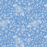 Penelope Main Blue Yardage by My Mind's Eye for Riley Blake Designs | C16640-BLUE
