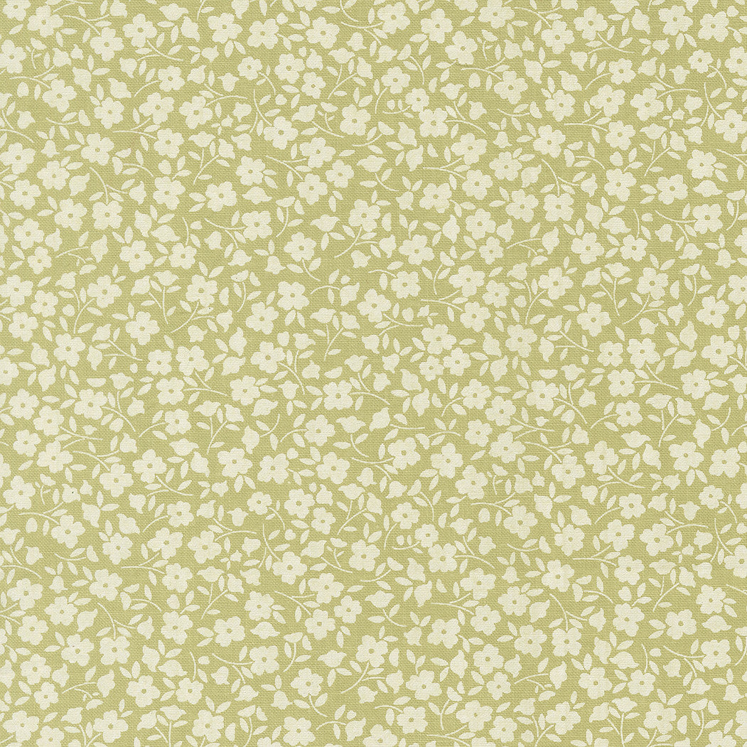 Sunbonnet Wild Blooms Pear Yardage by Heather Briggs of My Sew Quilty Life for Moda Fabrics | 31766 18