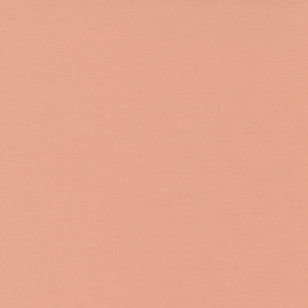 Bella Solids Peach Yardage by Moda Fabrics  | Solid Quilting Cotton | 9900 78