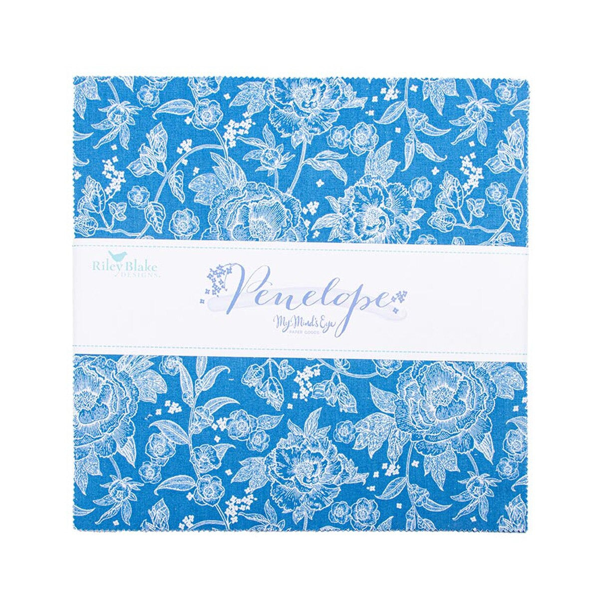 Penelope 10" Stacker by My Mind's Eye for Riley Blake Designs | 42 Precut 10" Squares | 10-16640-42