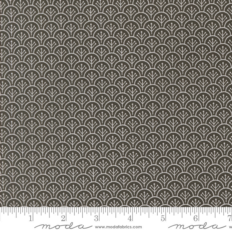 Agatha Road Scallops Midnight Yardage by Fig Tree & Co for Moda Fabrics | 35415 15