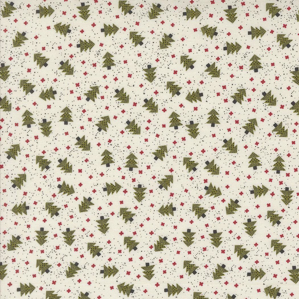 Emmitt and Ivy Spruce Vanilla Yardage by Sweetwater for Moda Fabrics | 55692 11