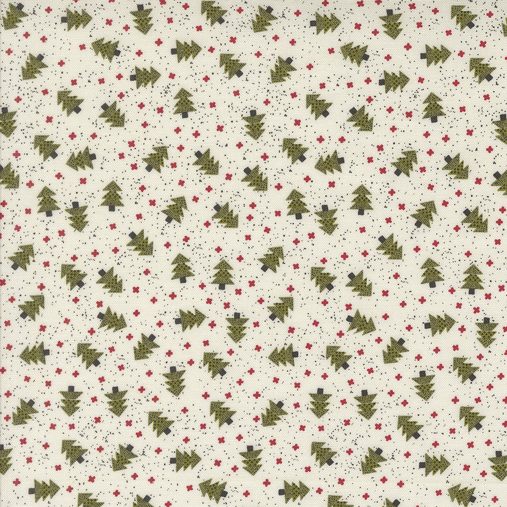 PRESALE Emmitt and Ivy Spruce Vanilla Yardage by Sweetwater for Moda F ...