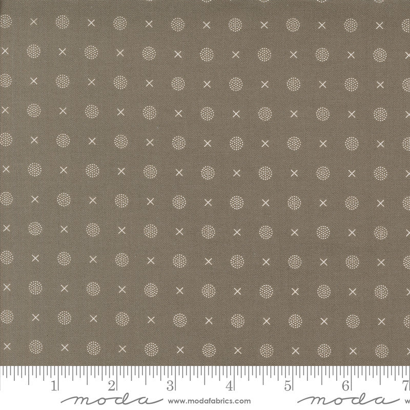 Abloom X O Slate Yardage by Corey Yoder for Moda Fabrics | 29215 29