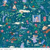 Forever Neverland Main Night Yardage by Jill Howarth for Riley Blake Designs | C15900-NIGHT