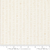 Agatha Road Alphabet Ghost Yardage by Fig Tree & Co for Moda Fabrics | 35411 21
