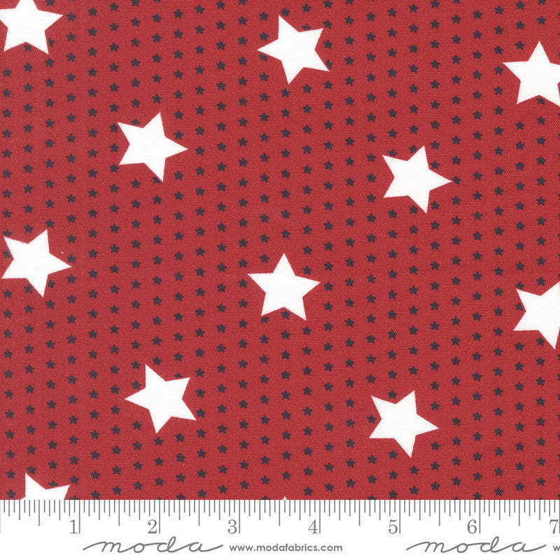 Star Spangled Salute Stars Rocket by April Rosenthal of Prairie Grass for Moda Fabrics | 24171 15
