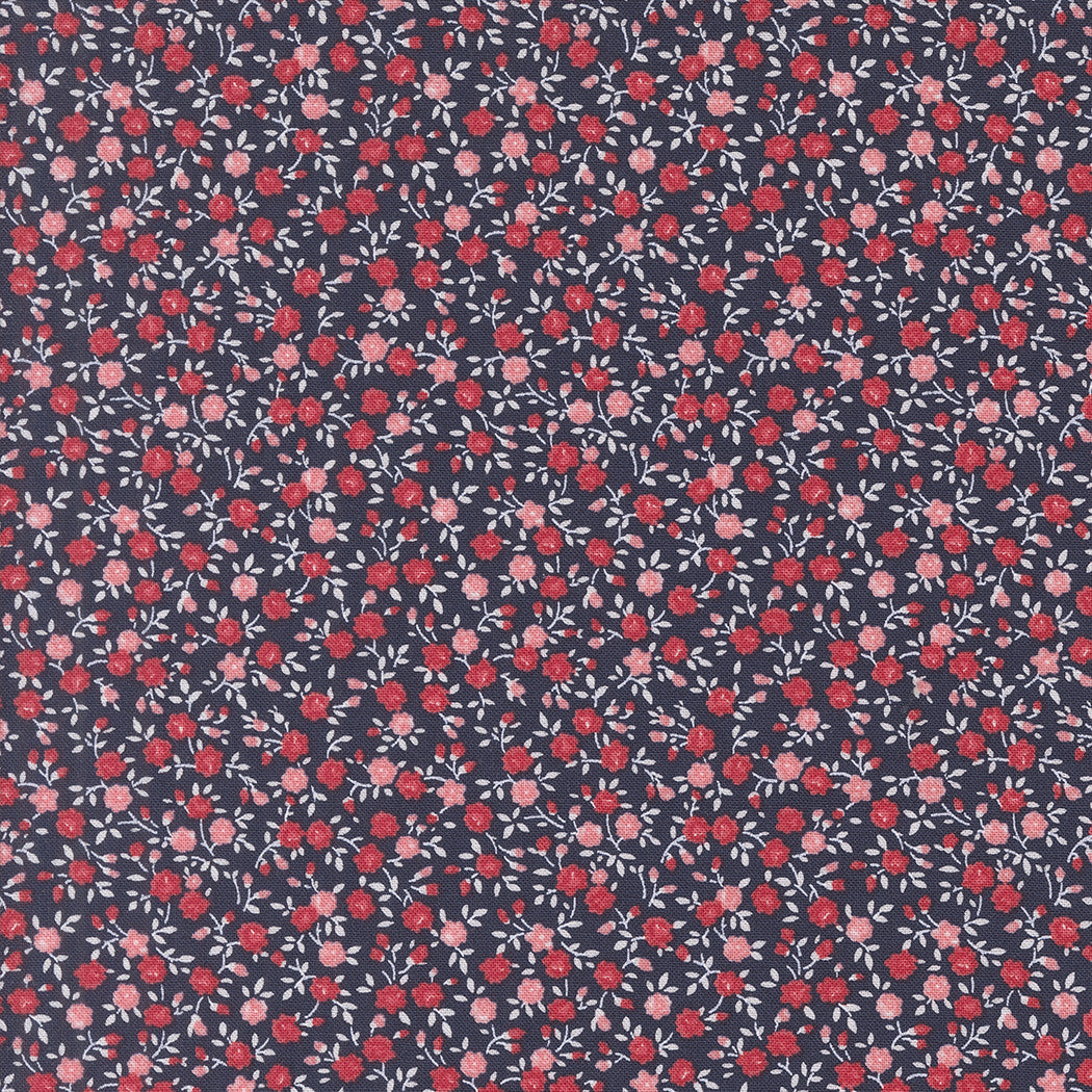 Summertime Navy Yardage by Camille Roskelley for Moda Fabrics | 55321 20