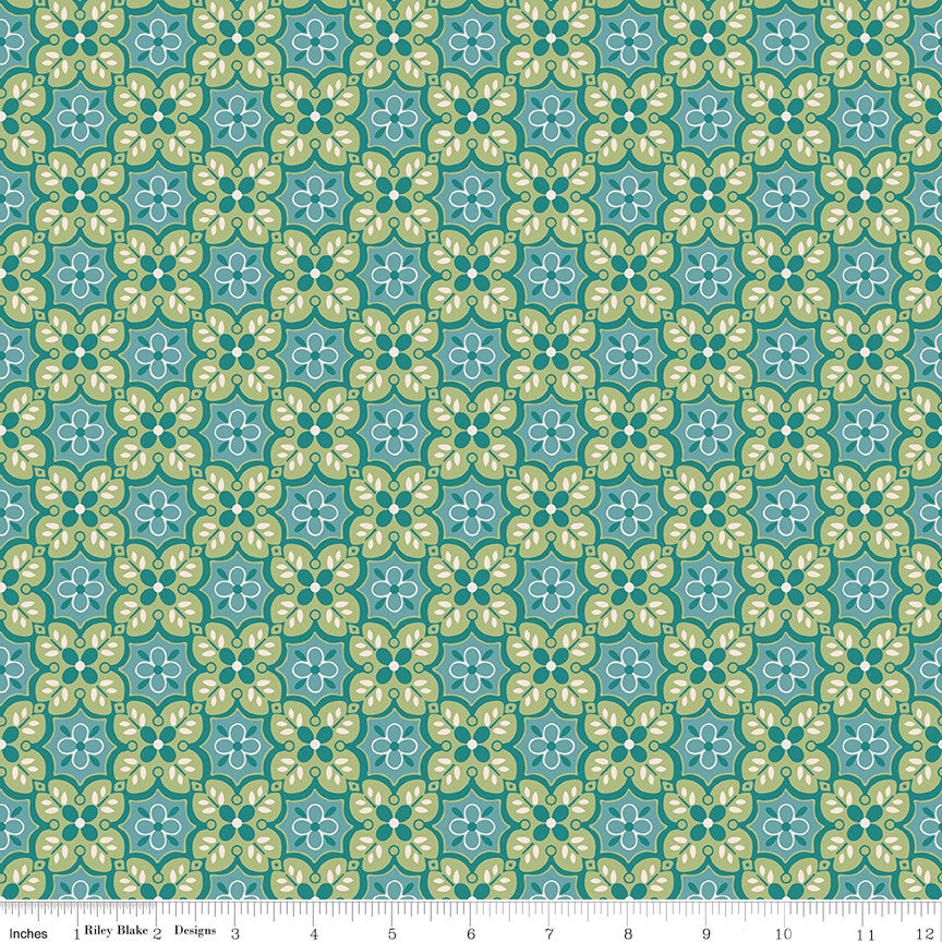 Piece & Plenty Garden Raindrop Yardage by Lori Holt of Bee in my Bonnet for Riley Blake Designs | C15870-RAINDROP