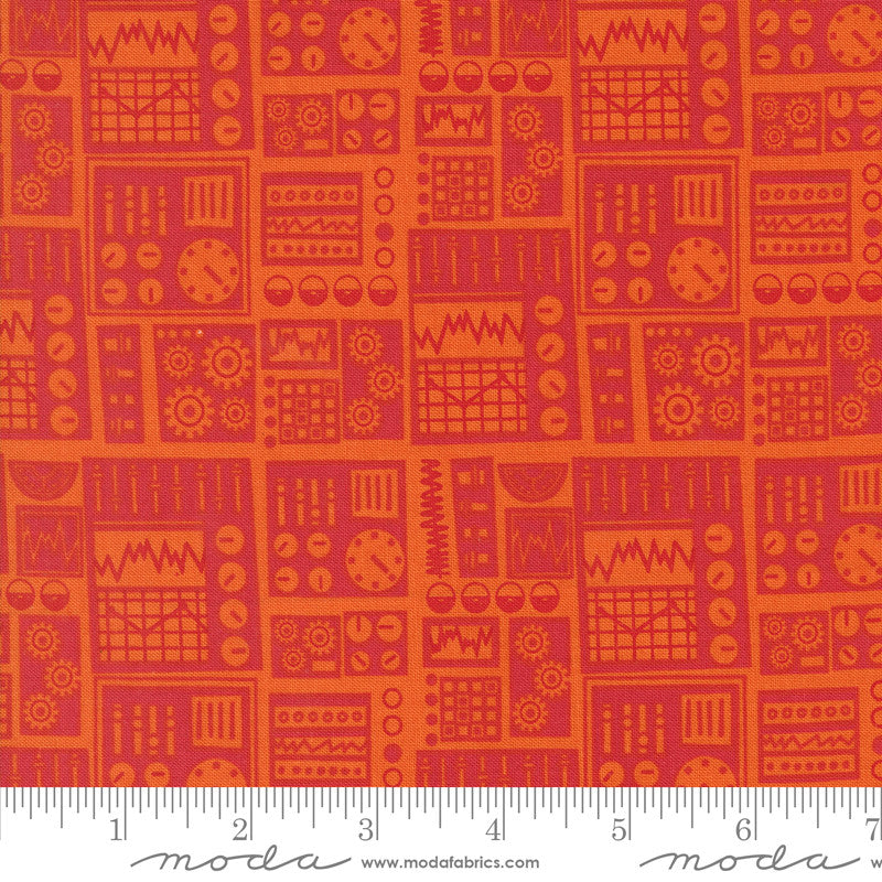 321 Blast Off Mars Yardage by Stacy Iest Hsu for Moda Fabrics | 20953 20