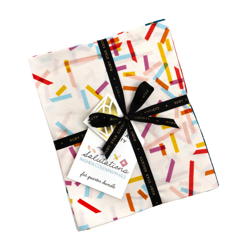Salutations Fat Quarter Bundle by Rashida Coleman Hale for Ruby Star Society | 27 Precut Fat Quarters | RS1089FQ