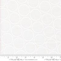 Tiny Christmas Pearl Bracelet Snow White Yardage by Lizzy House for Moda Fabrics | 37136 21