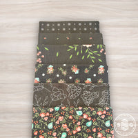 Abloom Custom Fat Quarter Bundle Slate by Corey Yoder for Moda Fabrics | 6 Fat Quarters