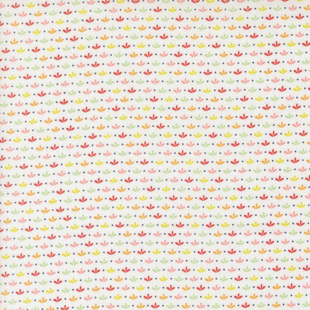 Raspberry Summer Sprout Cloud Yardage by Sherri & Chelsi for Moda Fabrics | 37694 11