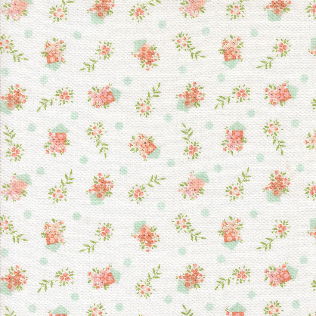 Abloom Birdhouses Cloud Yardage by Corey Yoder for Moda Fabrics | 29213 11