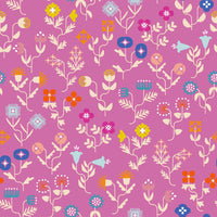Salutations Forget Me Not Heliotrope Yardage by Rashida Coleman Hale for Ruby Star Society | RS1092 13