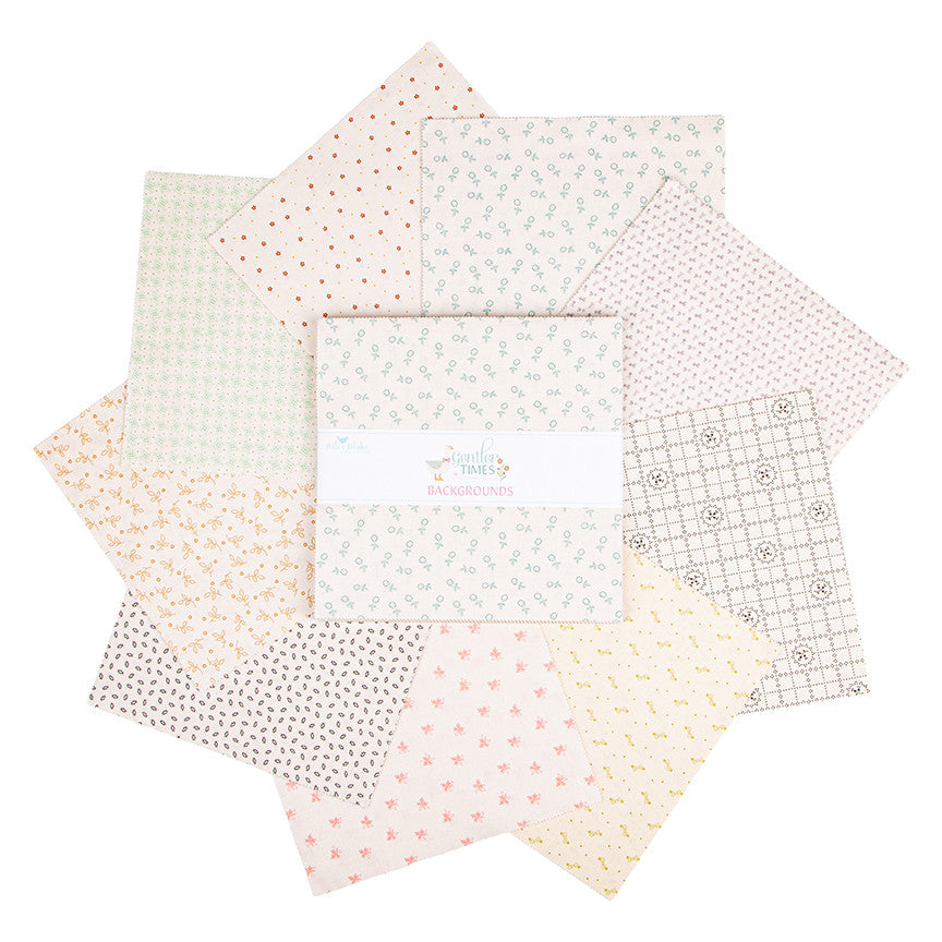 Gentler Times 10" Stacker Backgrounds by Lori Holt of Bee in My Bonnet For Riley Blake Designs | 10-16470B-42