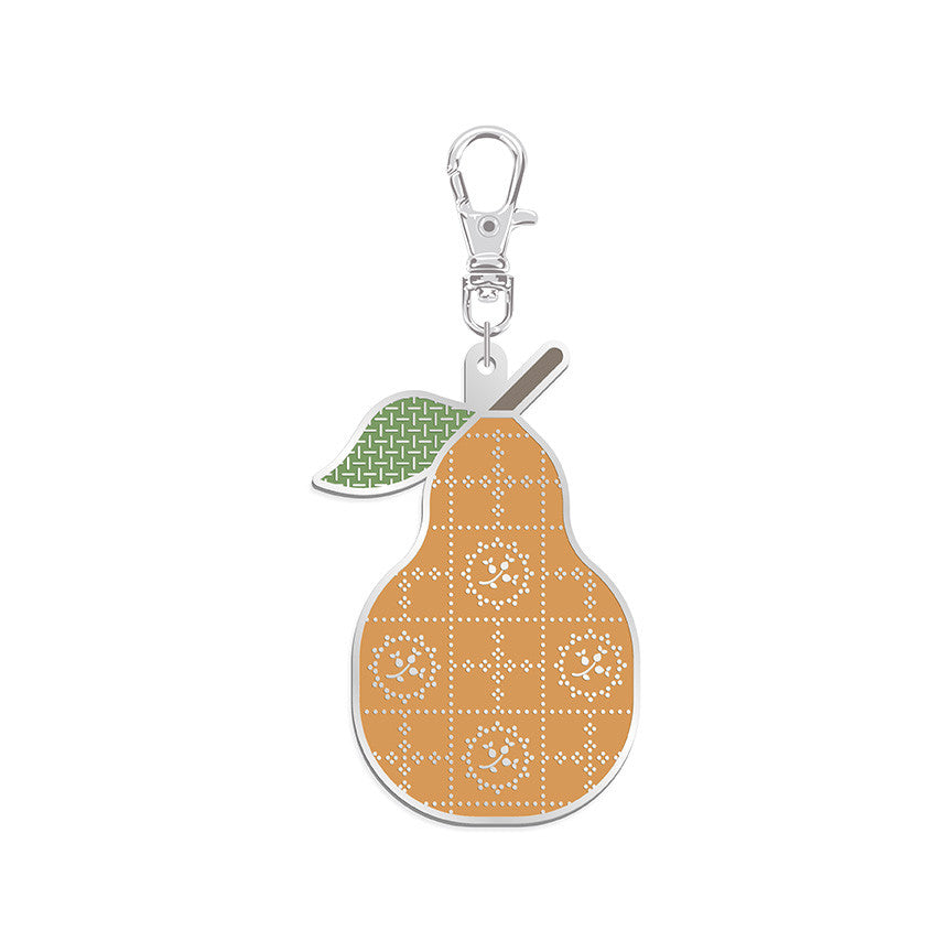Lori Holt Enamel Happy Charm Pear by Lori Holt of Bee in My Bonnet | Gentler Time by Lori Holt | ST-42324