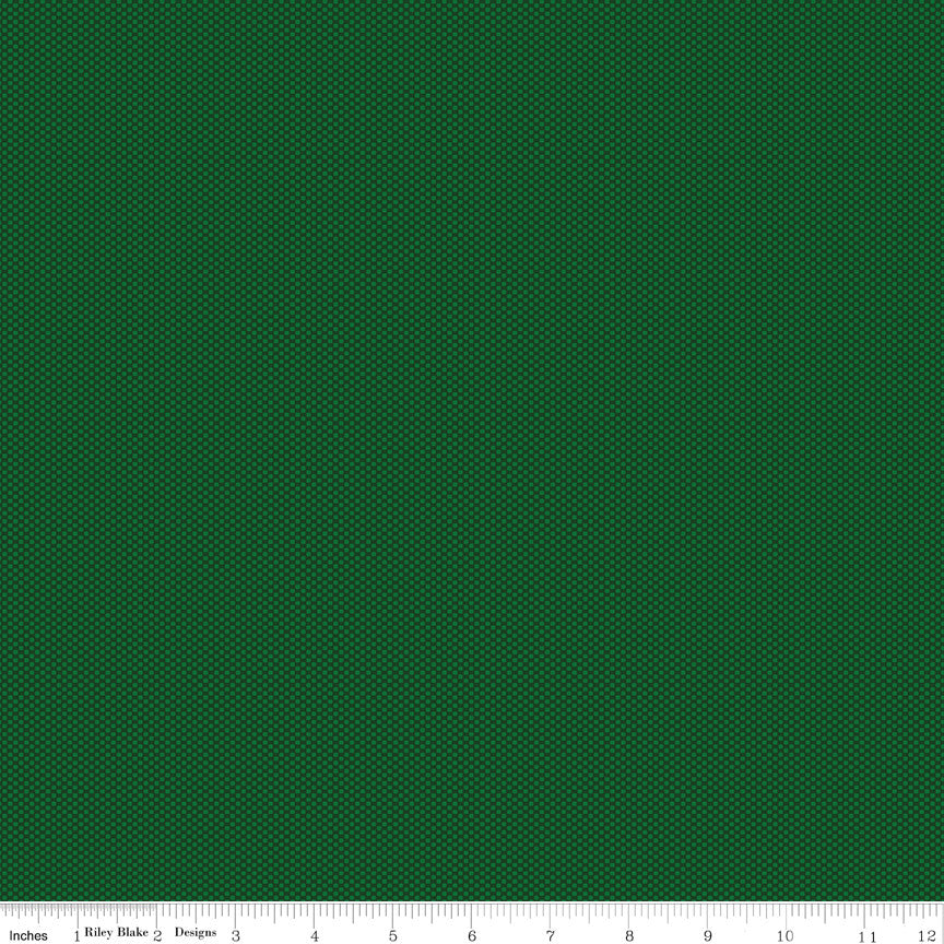 POParazzi Christmas Green Yardage by RBD Designers for Riley Blake Designs | C805-CHRISTMAS