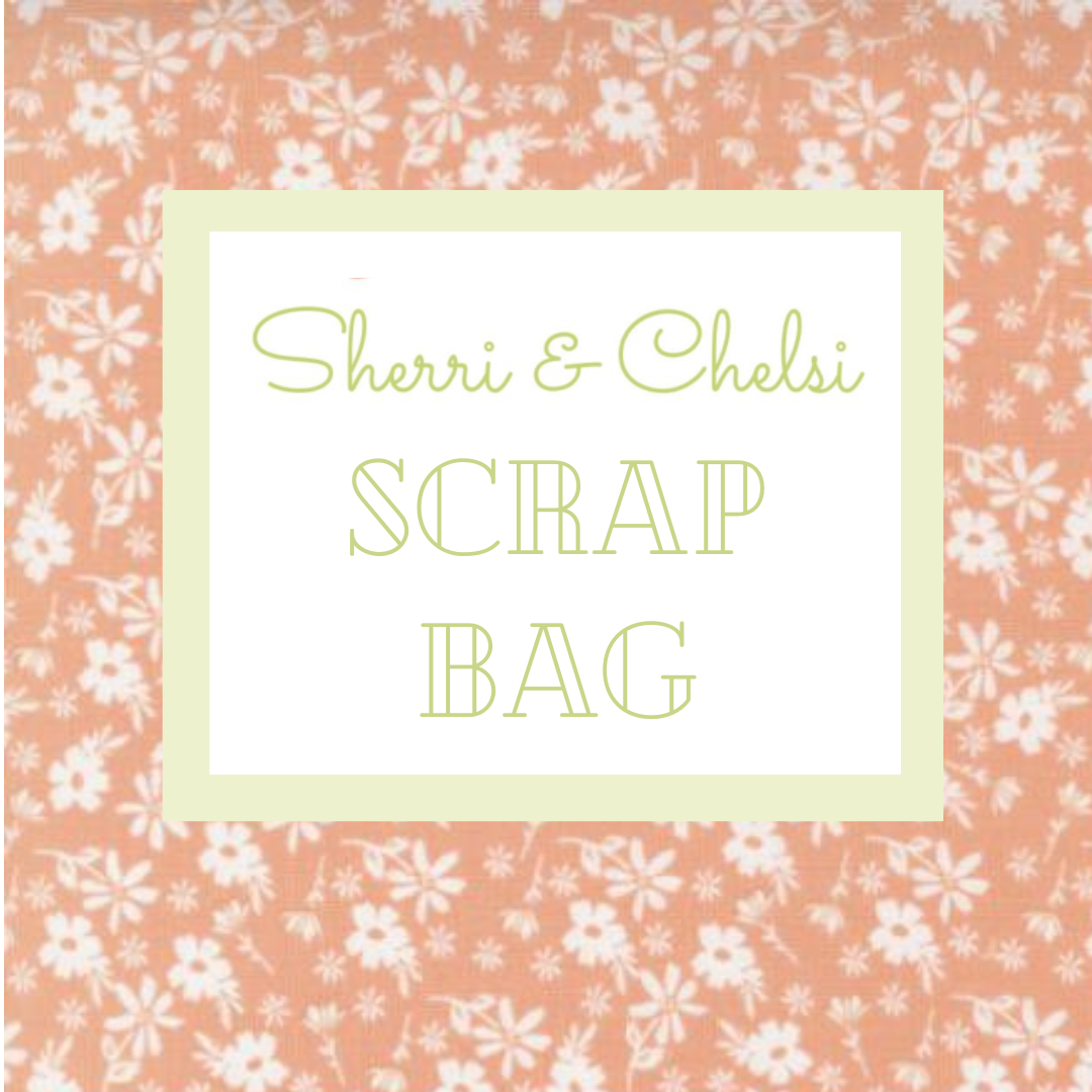 Sherri & Chelsi Fabric Scrap Bag - Two Size Options