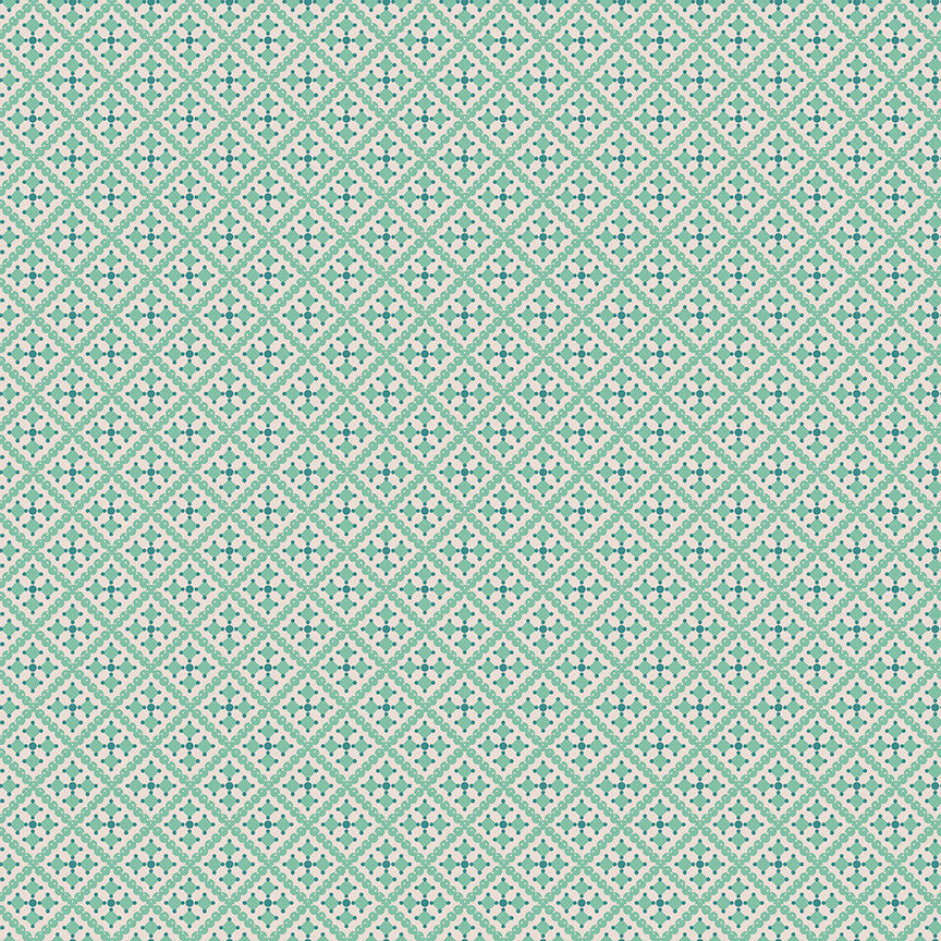 Gentler Times Shenanigans Sea Glass Yardage by Lori Holt of Bee in My Bonnet For Riley Blake Designs | C16487-SEAGLASS