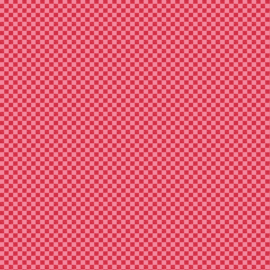 Check Please! 1/4" Tone-on-Tone Check Sweetheart Yardage by The RBD Designers for Riley Blake Designs | C830-SWEETHEART
