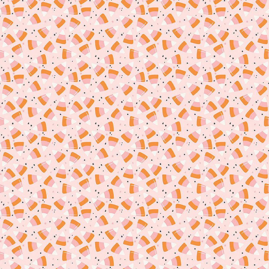PRESALE Hey Pumpkin Corn Candy Blush Yardage by My Mind's Eye for Riley Blake Designs | C16035-BLUSH