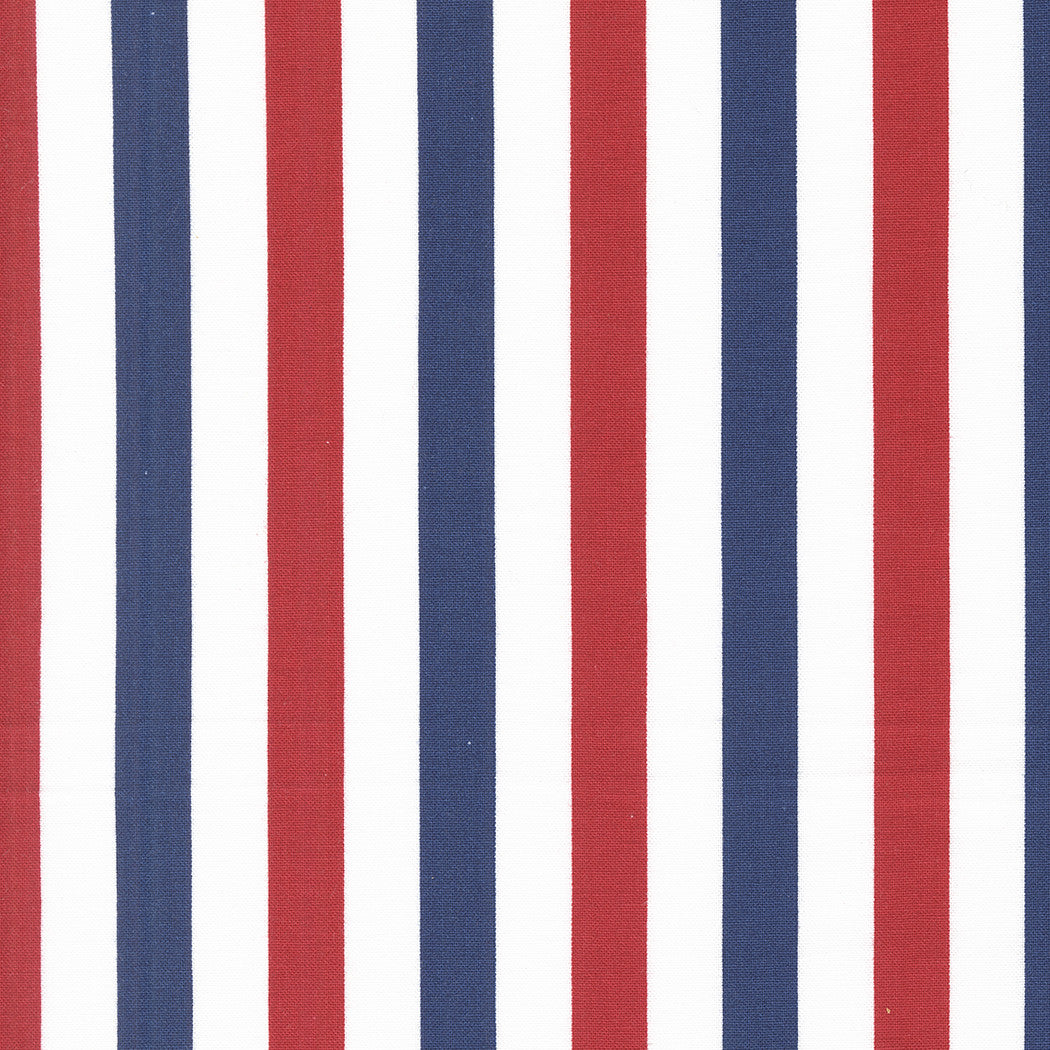 Star Spangled Flag Stripe Patriotic by April Rosenthal of Prairie Grass for Moda Fabrics | 24172 11