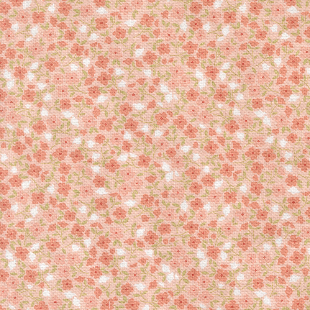 Sunbonnet Wild Blooms Pink Yardage by Heather Briggs of My Sew Quilty Life for Moda Fabrics | 31766 15