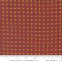 Sallys Stitches Hopscotch Turkey Red Yardage by Betsy Chutchian for Moda Fabrics | 31718 14