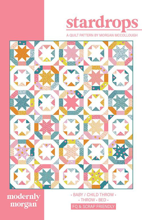 Stardrops Quilt Pattern Patterns By Modernly MM 024 Stitches