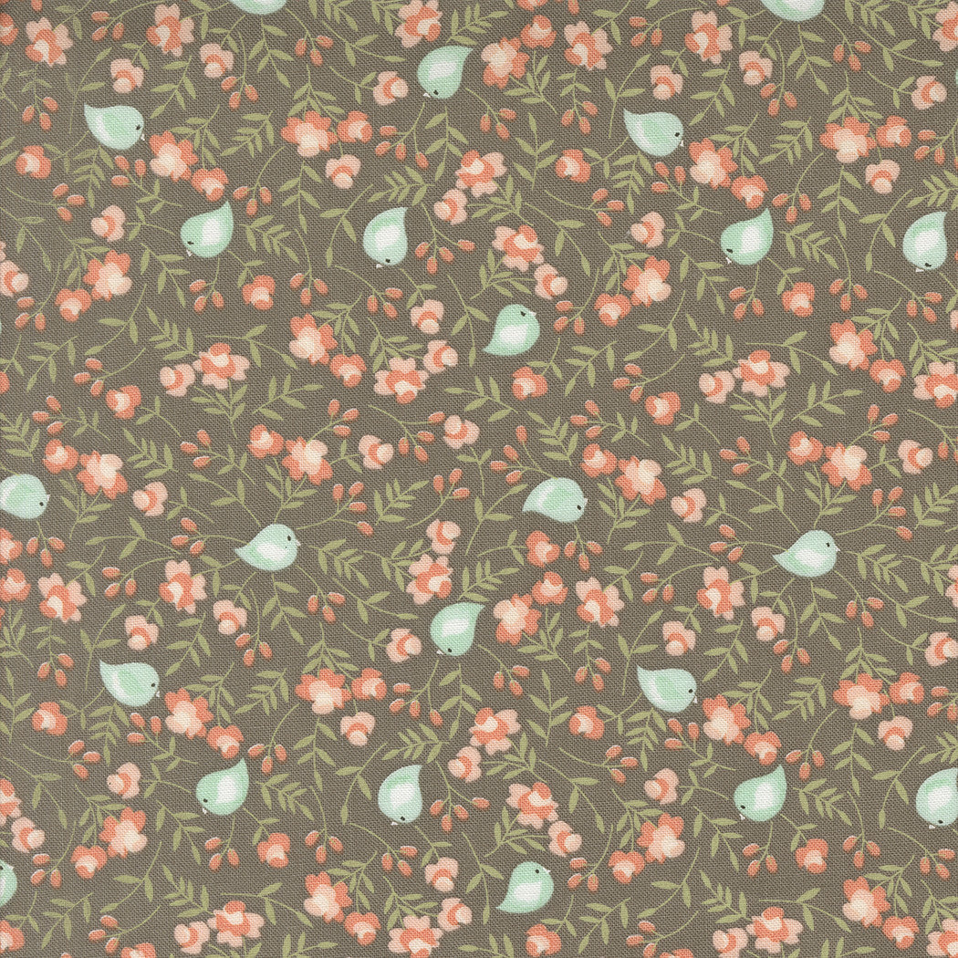 Abloom Songbird Slate Yardage by Corey Yoder for Moda Fabrics | 29212 19